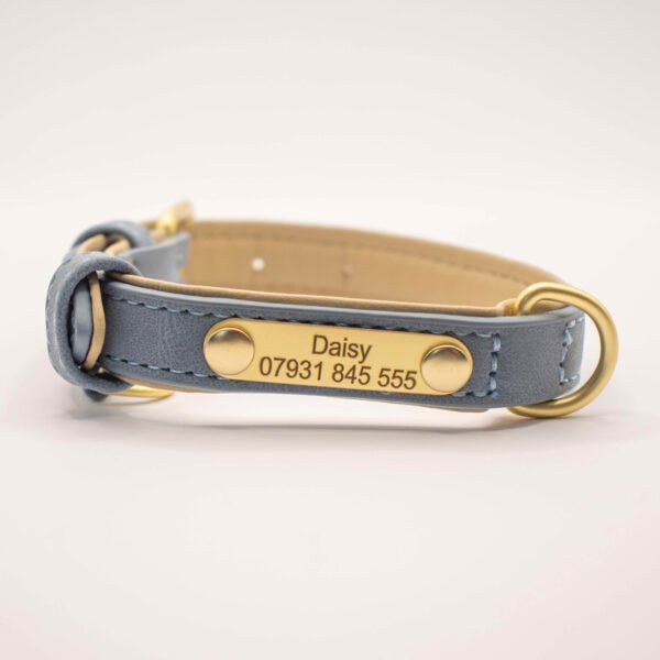 Customised Leather Dog Collar - Image 4