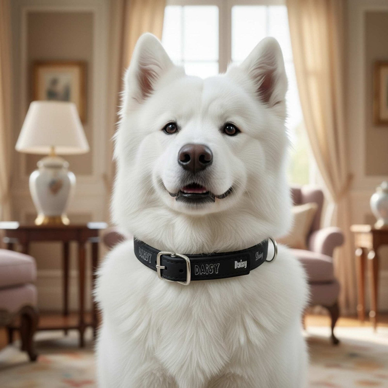 White-dog-black-mulit-named-collar