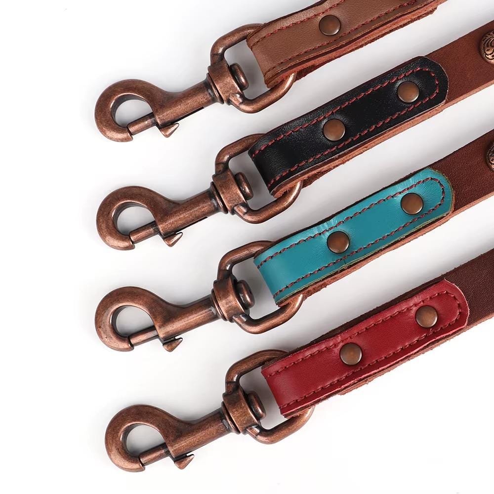 2 Inch Aztec Leather Dog Collar & Lead Set – Large Dogs – photo 8