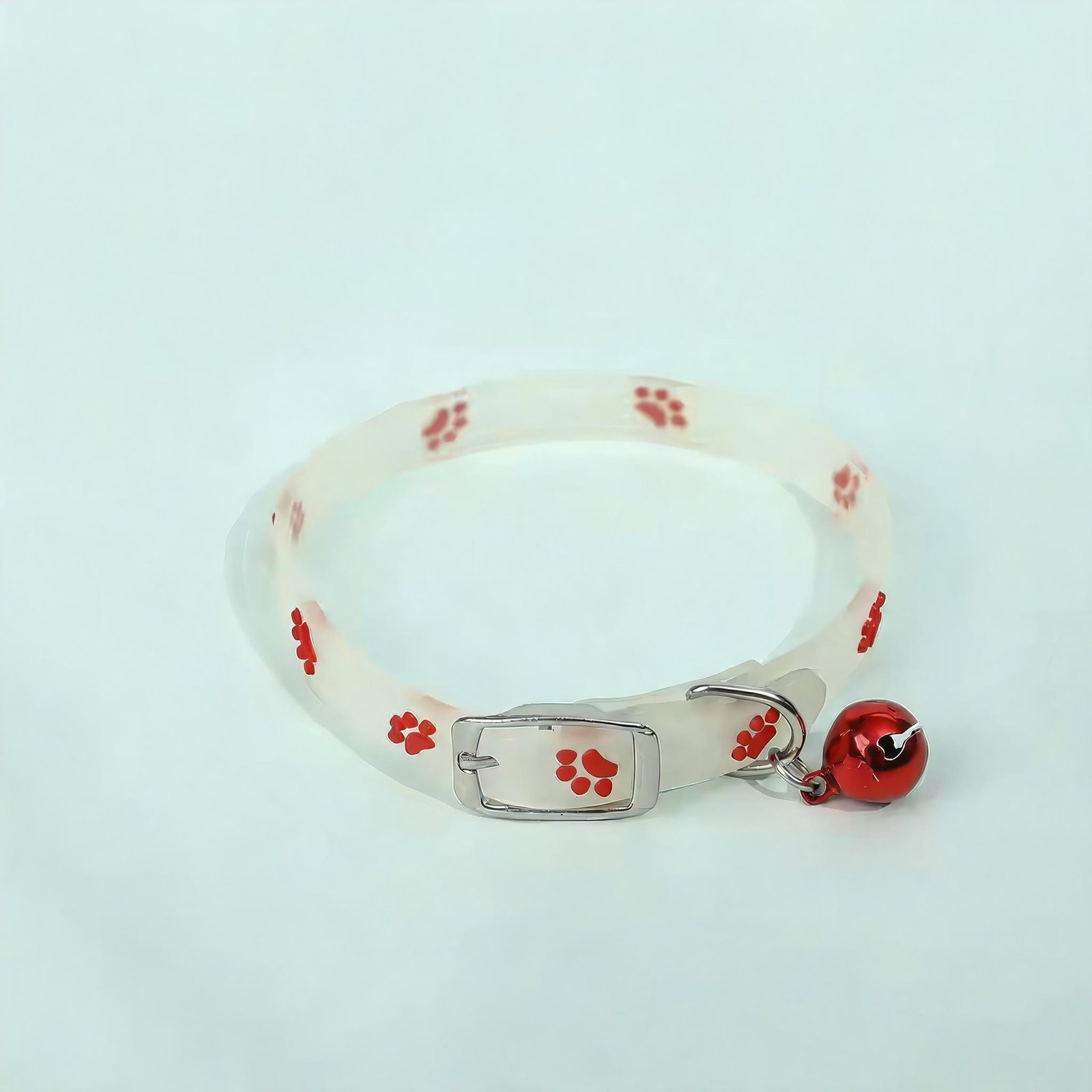 Glow in the Dark Cat & Small Dog Collar – Silicone – photo 4
