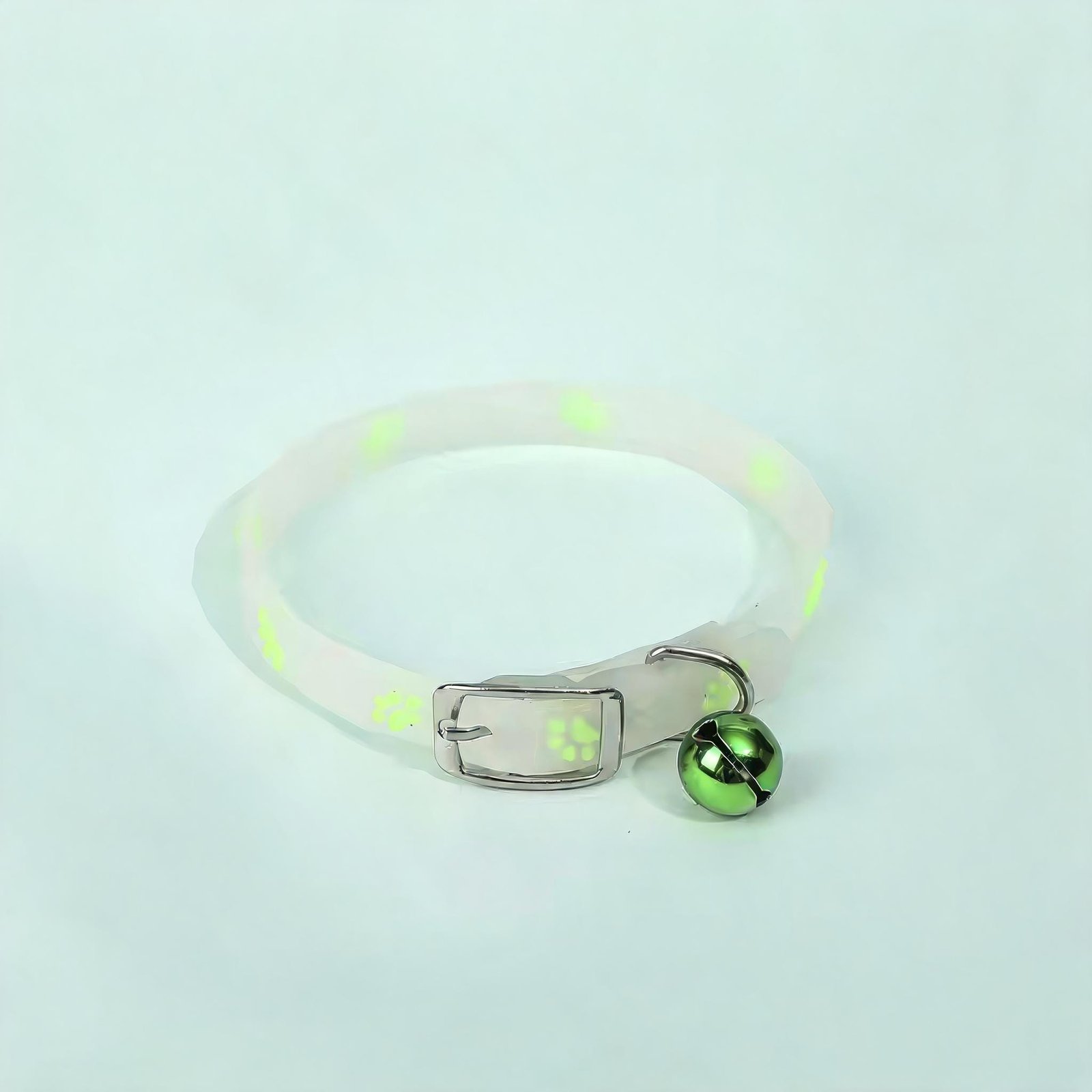 Glow in the Dark Cat & Small Dog Collar – Silicone – photo 3
